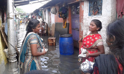 Le slum de Gandhi Nagar, un sourire malgré tout