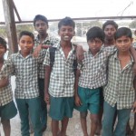 Adhimoolam with his friends 2014-1
